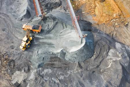 open mine